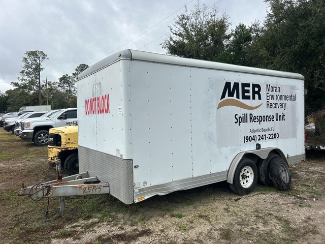 2009 Wells Cargo EW1622 16 ft T/A Enclosed Trailer