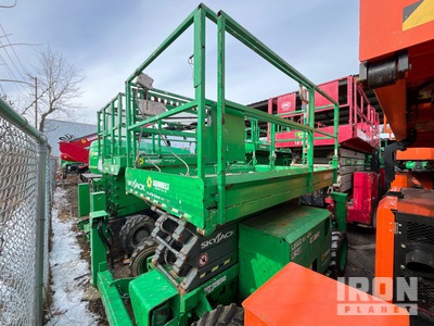 2017 Skyjack SJ6832 RT 4x4 Diesel Scissor Lift