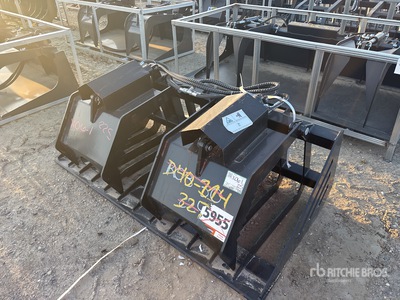 2025 GIYI GY-HWG72C 72 in Skeleton Skid Steer Grapple Bucket (Unused)