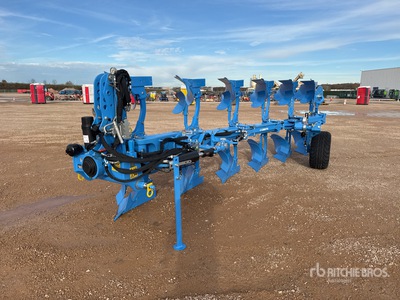 2023 Lemken Juwel 10 M 3-Point 6 Bottom Charrue Portee 6 Corps Reversible Plow (Unused)