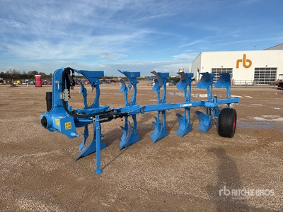 2023 Lemken Juwel 7 M 6 N 90 3-Point 6 Bottom Charrue Portee Reversible Plow (Unused)