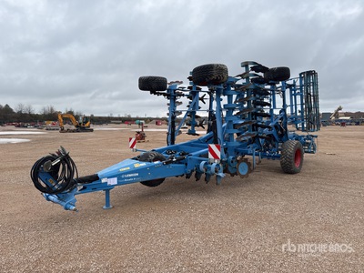 2002 Lemken Koralin 9/660 KUA 6.6 m Semi-Mount Scalpeur Culteur