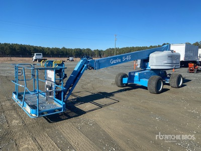 2016 Genie S45 4WD Diesel Telescopic Boom Lift