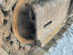 Undercarriage with Left Track Tensioner