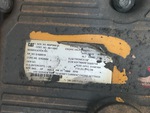 Engine with Engine Serial Number
