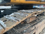 Undercarriage with Left Track Shoes