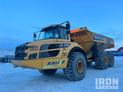 2015 Volvo A40G Kiepwagen met knikbesturing