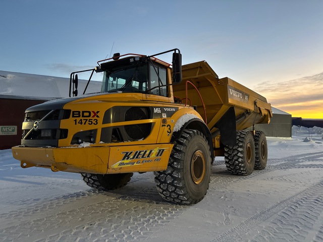 2019 Volvo A45G Articulated Dump Truck 2019 Volvo A45G Articulated Dump Truck