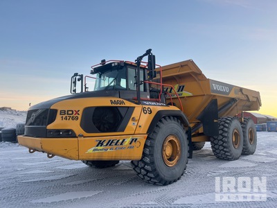 2020 Volvo A60H Kiepwagen met knikbesturing