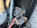 Engine with A/C Compressor