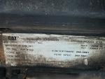 Engine with Engine Serial Number