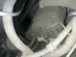 Engine with A/C Compressor
