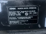 Engine with Emission Label