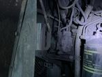 Engine with A/C Compressor