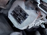 Engine with Engine Serial Number
