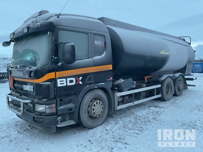 2004 Scania P114 19000 L 6x2 Sleeper Tanker Truck