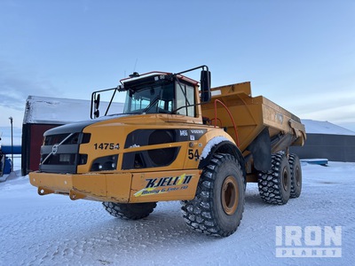 2019 Volvo A45G شاحنة قلابة مفصلية