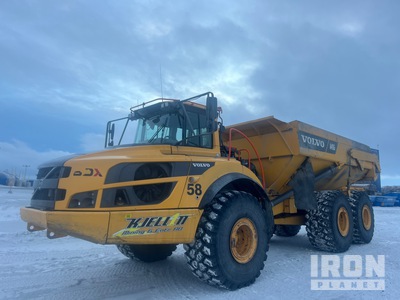 2019 Volvo A45G Kiepwagen met knikbesturing