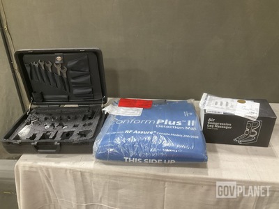 (1) Medical Equipment Tool Kit, (1) Detection Mat & Assorted Items