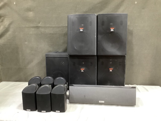 (7) Assorted Speakers