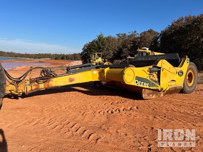 John Deere 2412D 2 Tire Ejector Pull Scraper