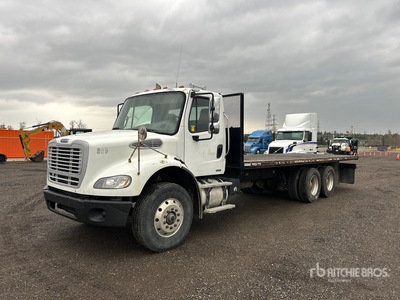 2010 Freightliner M2 112 6x4 Flatbed Truck