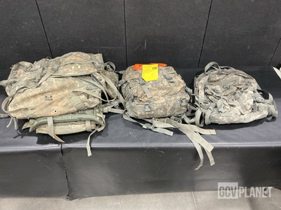 (25) Assault Packs, (1) Rifleman Set, (1) Frame & (10) Large Field Packs