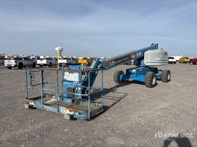 2018 Genie S45 4WD Diesel Telescopic Boom Lift | Ritchie Bros. Auctioneers