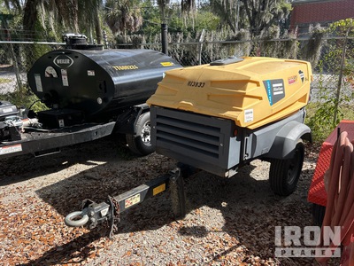 Atlas Copco XAS185 185 cfm Mobile Sprężarka powietrza