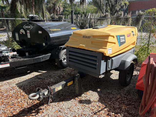 Atlas Copco XAS 185 KD FT4 185 cfm Mobile Air Compressor