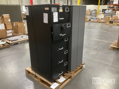 (2) Mosler Filing Cabinet Safes