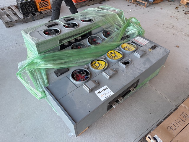 Quantity of (8) Multi Meter Banks