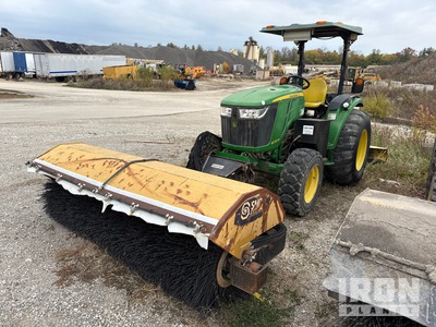 2015 John Deere 4052R Broom Tractor (Inoperable)