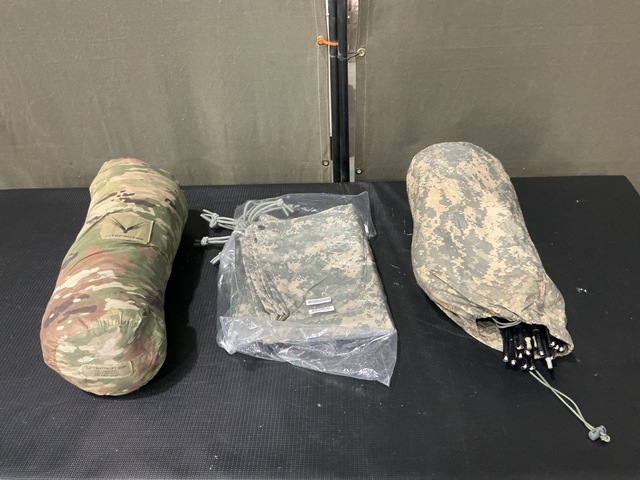 (4) Improved Combat Systems, (5) Litefighter Shelter Systems & Assorted Items (4) Improved Combat Systems, (5) Litefighter Shelter Systems & Assorted Items