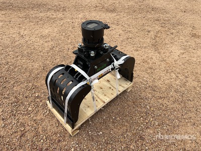 2025 Haener HG100S + GR30 Rotator Sorting Excavator Grapple (Unused)