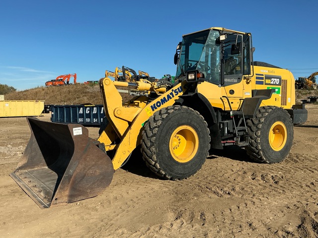 2018 Komatsu WA270-8 Wheel Loader 2018 Komatsu WA270-8 Wheel Loader