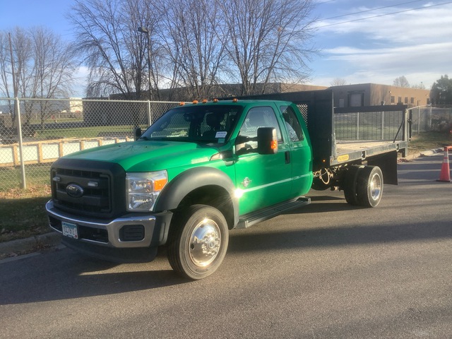 2016 Ford F-450 XL 4x4 Extended Cab Flatbed Truck