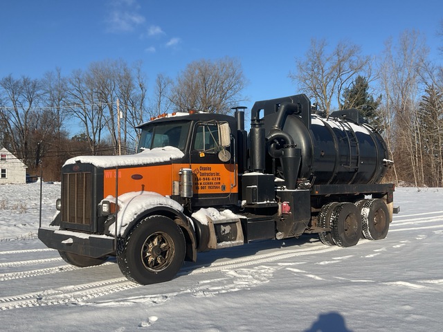 1990 Peterbilt 6x4 Vacuum Tanker Truck 1990 Peterbilt 6x4 Vacuum Tanker Truck