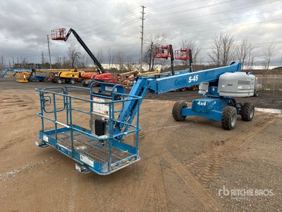 2015 Genie S-45 4WD Diesel Telescopic Boom Lift