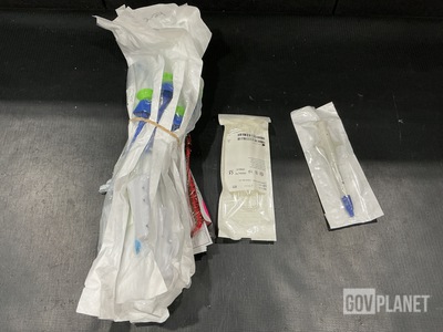 (22) Rotating Aortic Punches, (2) Barium Catheters & Assorted Items