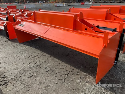 2025 Kit Containers BA-SP-STE-12 141 in Skid Steer Snow Pusher