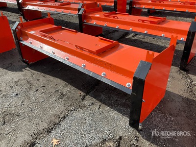 2025 Kit Containers QT-SP-8-23 93 in Skid Steer Snow Pusher