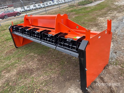 2025 Kit Containers BA-SP-STE-12 144 in Empujador de nieve para minicargadora (Unused)