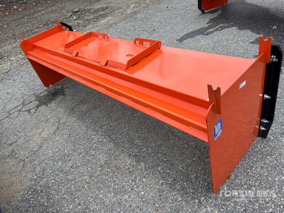 2025 Kit Containers QT-SP-10-23 120 in Skid Steer Snow Pusher (Unused)