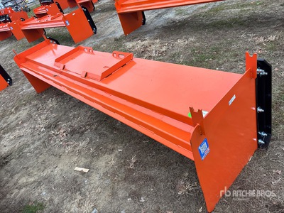 2025 Kit Containers QT-SP-12-23 144 in Empujador de nieve para minicargadora (Unused)