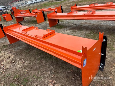 2025 Kit Containers QT-SP-12-23 144 in Empujador de nieve para minicargadora (Unused)