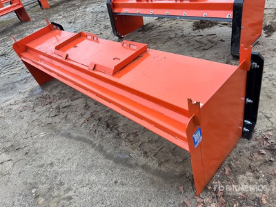 2025 Kit Containers QT-SP-10-23 120 in Skid Steer Snow Pusher (Unused)