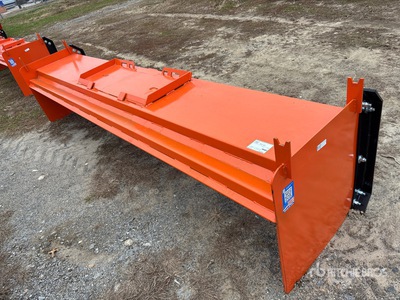 2025 Kit Containers QT-SP-12-23 144 in Empujador de nieve para minicargadora (Unused)