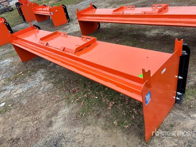 2025 Kit Containers QT-SP-12-23 144 in Empujador de nieve para minicargadora (Unused)