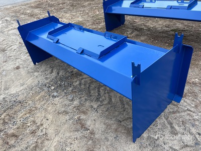 2025 Kit Containers QT-SPE-8-23 96 in Skid Steer Snow Pusher (Unused)